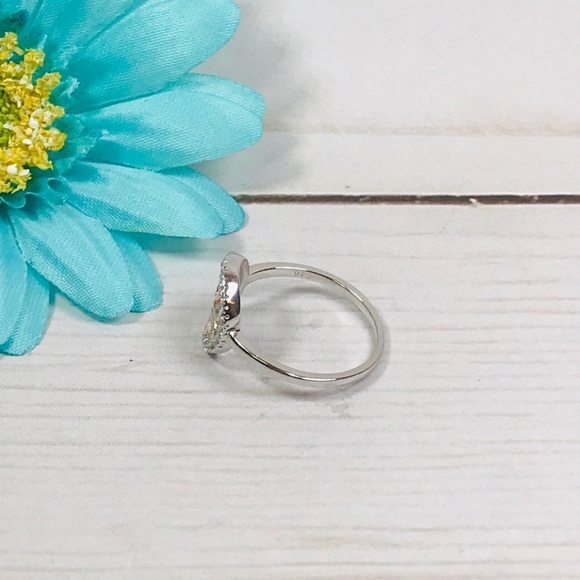 Sterling Silver Tree of Life Ring Rose Gold Plate - Picture 6 of 8